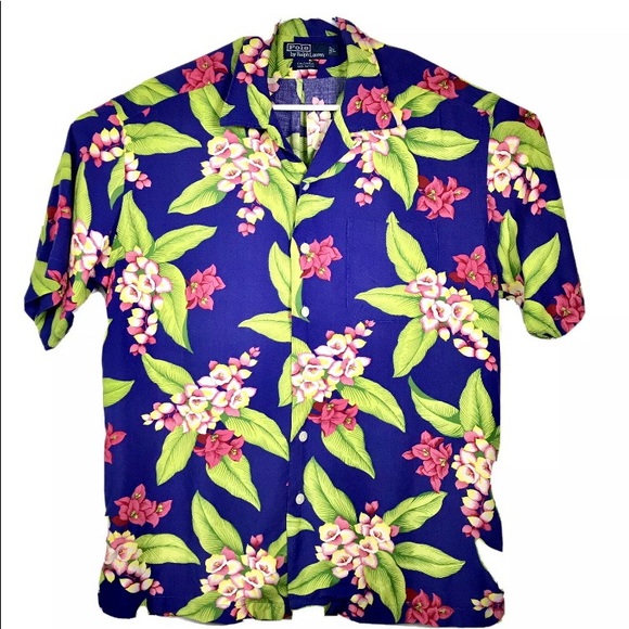 Polo Ralph Lauren Other - Polo Ralph Lauren Vintage Tropical Aloha Shirt